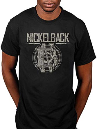 Circle T Logo - Official Nickelback Logo Circle T-Shirt: Amazon.co.uk: Clothing