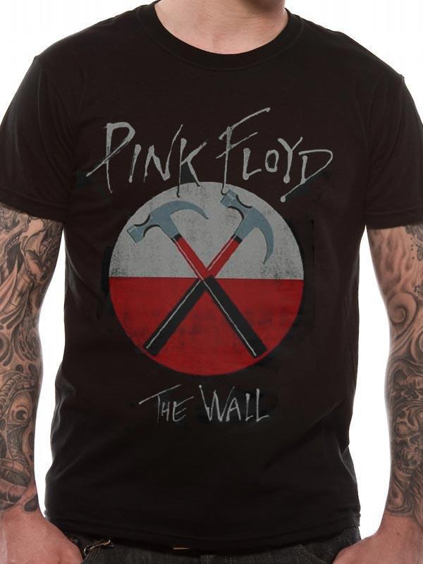 Circle T Logo - OFFICIAL LICENSED - PINK FLOYD - THE WALL LOGO HAMMERS IN CIRCLE T ...