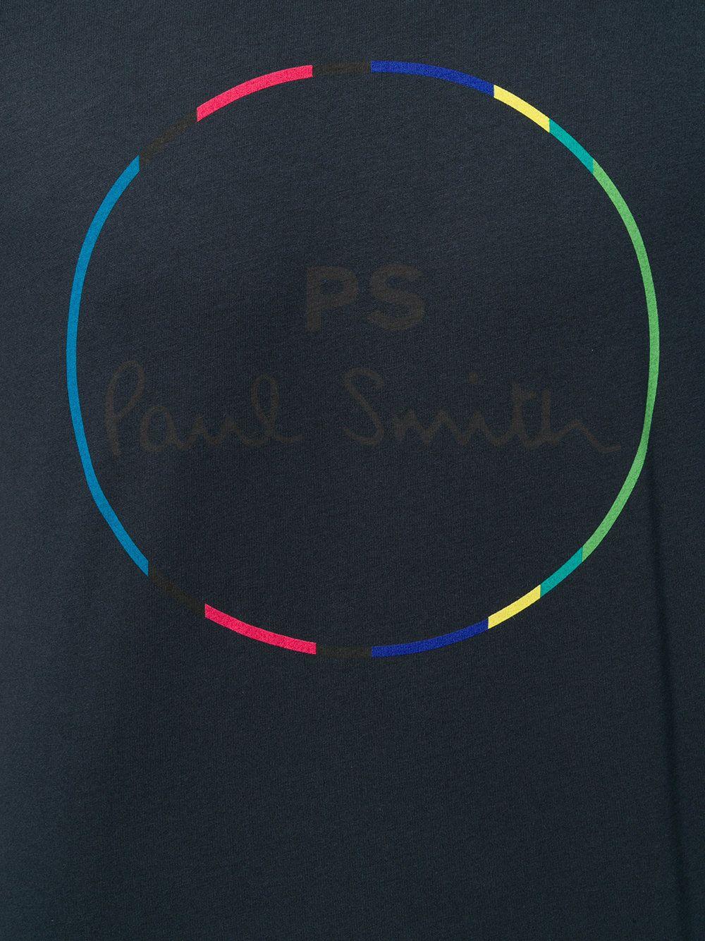 Circle T Logo - Ps By Paul Smith Logo Circle T-shirt