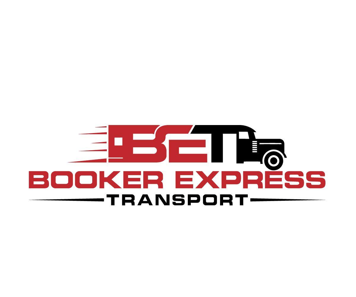 Red Trucking Company Logo - Modern, Professional, Trucking Company Logo Design for Booker