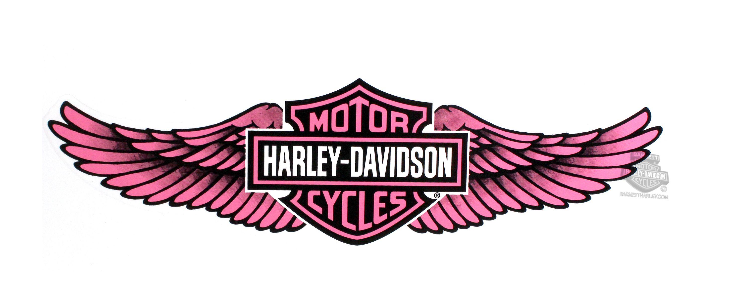 Harley-Davidson Pink Logo - Pink harley davidson Logos