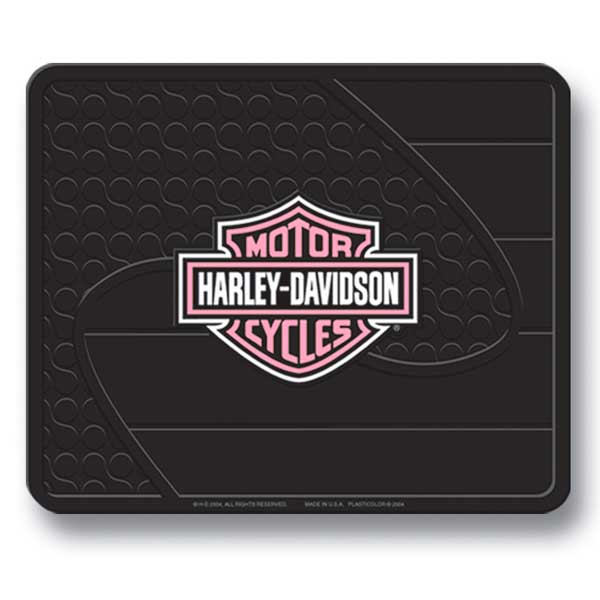 Harley-Davidson Pink Logo - Harley-Davidson Pink Logo Utility Mat | Iowa80.com