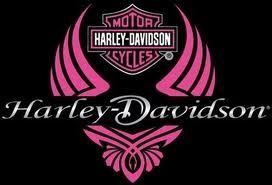 Harley-Davidson Pink Logo - Harley Davidson Pink Wings logo. Everything HARLEY DAVIDSON