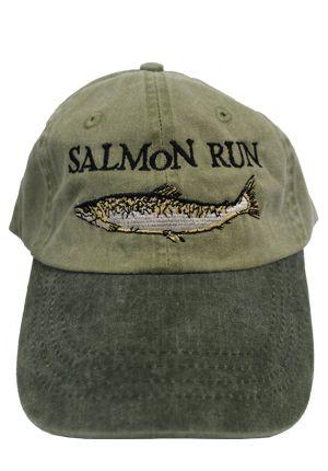 Salmon Run Logo - Salmon Run Logo Hat (Olive Green) – Dr. Konstantin Frank Winery ...
