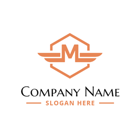 Orange M Logo - Free M Logo Designs | DesignEvo Logo Maker