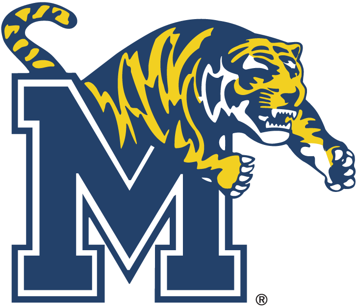 Yellow and Blue M Logo - Memphis Tigers Alternate Logo - NCAA Division I (i-m) (NCAA i-m ...