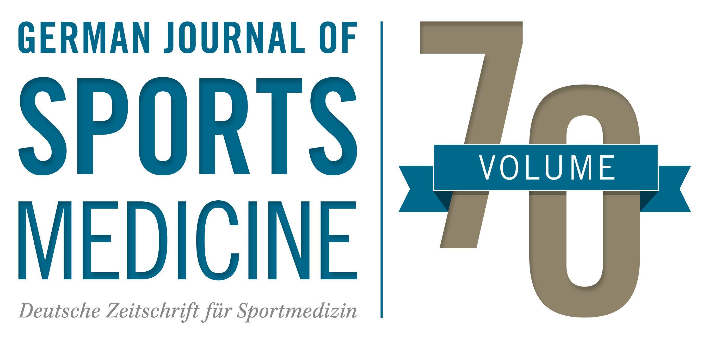 German Sports Brand Logo - German Journal of Sports Medicine