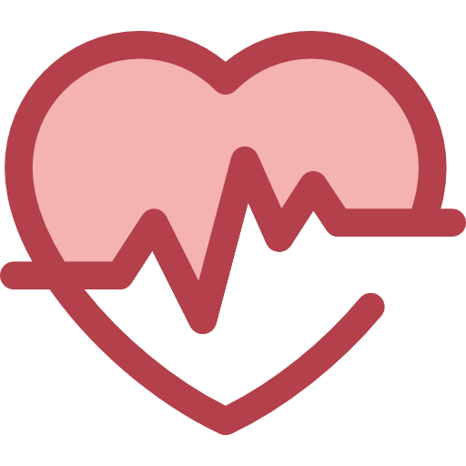 Medical Heart Logo - pulse, Beating, Pulse Rate, graph, Heart, medical, frequency icon