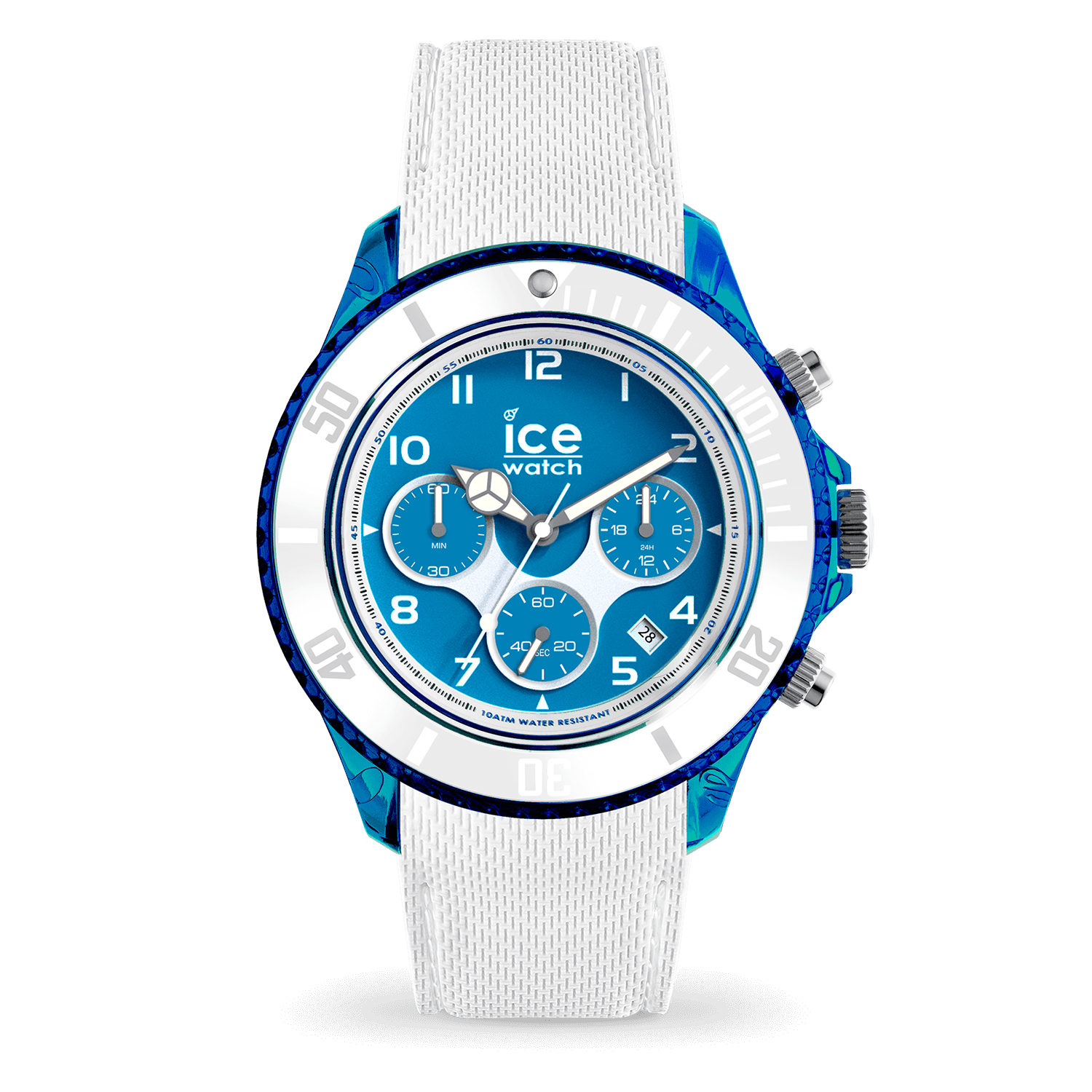 Blue and White Superman Logo - Ice-Watch | ICE dune white superman blue - large