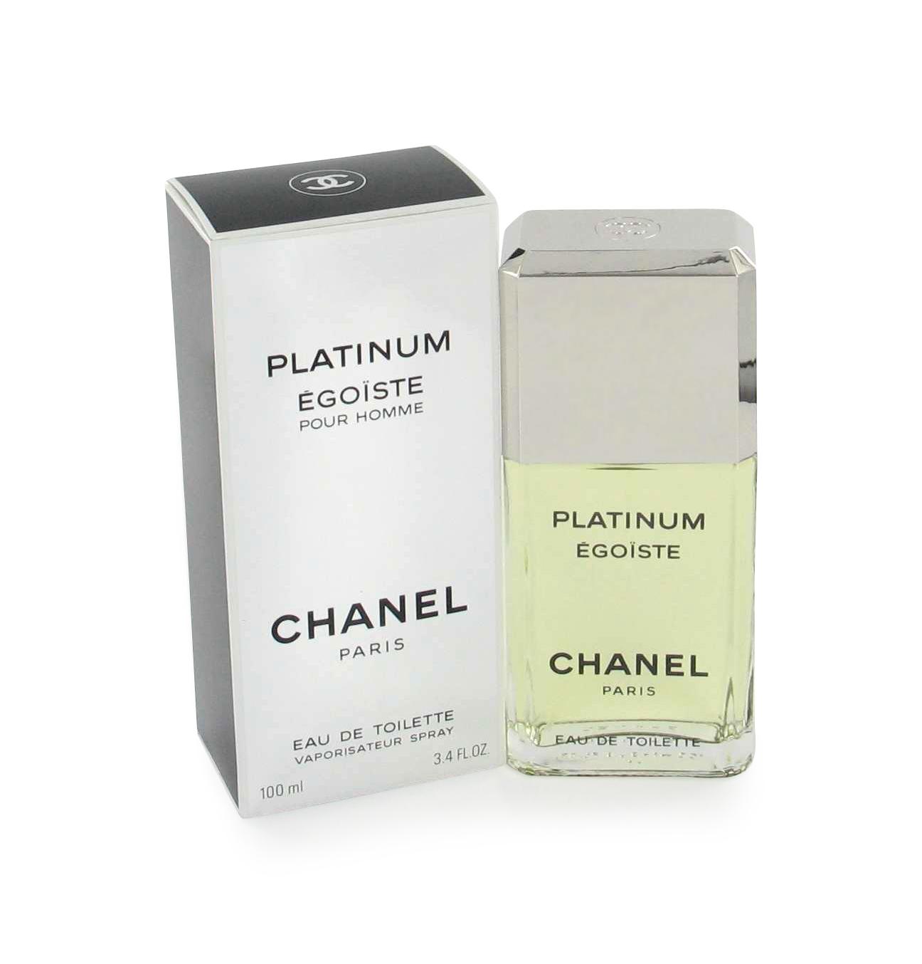 Platinum Chanel Logo - Egoiste Platinum by Chanel for Men - Man Loves Cologne