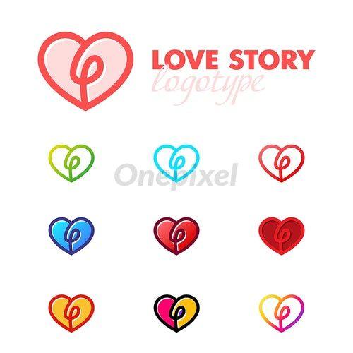 Medical Heart Logo - Set of the Love Heart logo. icon. Love, Medical, Health, - 3863386 ...