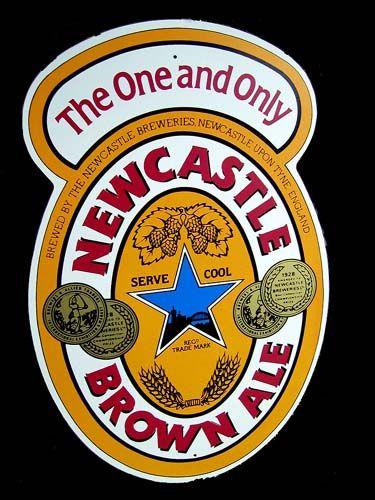 Brown Beer Logo - Newcastle and Stella Artois beer logos | Typophile