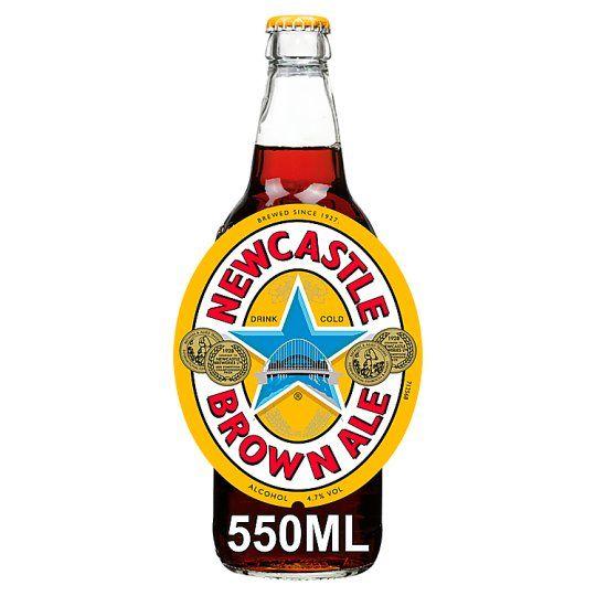 Newcastle Beer Logo - Newcastle Brown Ale 550Ml - Tesco Groceries