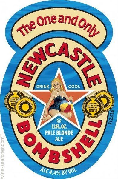 Newcastle Beer Logo - Newcastle Bombshell Pale Blonde Ale Beer. prices, stores, tasting