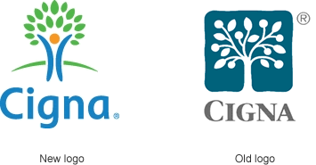 CIGNA Logo - Cotter Visual. Brand New Life For A Logo