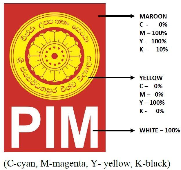 Yellow and Red K Logo - The PIM Logo Institute of Management