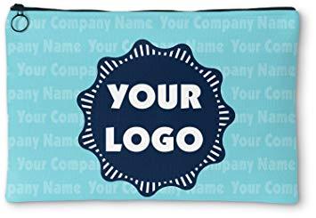 Zipper Company Logo - Amazon.com : Logo & Company Name Zipper Pouch.5x8.5