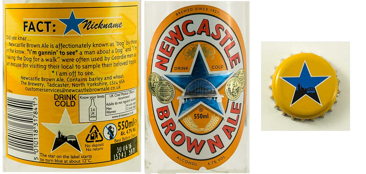 Brown Beer Logo - Newcastle Brown Ale, or power of marketing - Doctor Ale