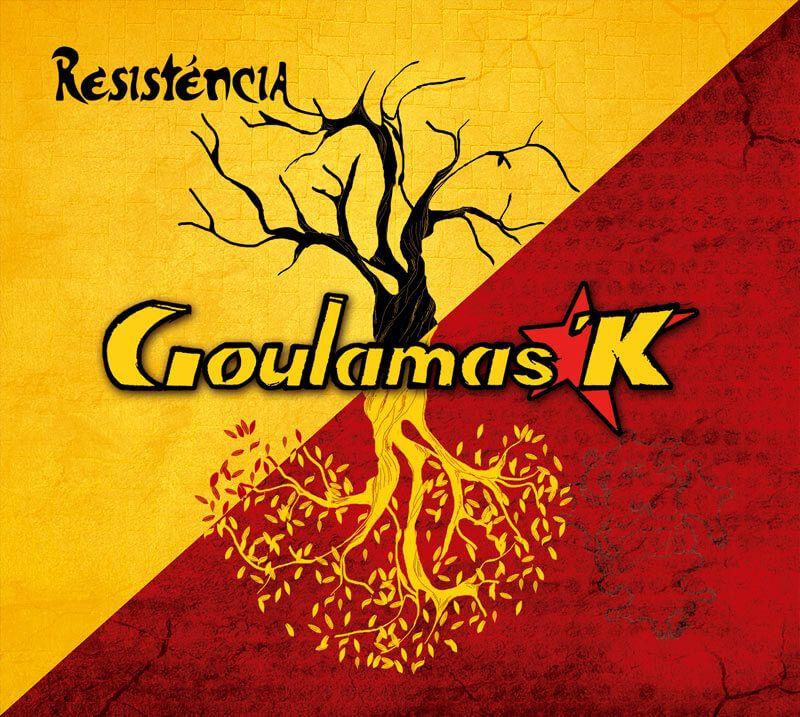 Yellow and Red K Logo - Resisténcia