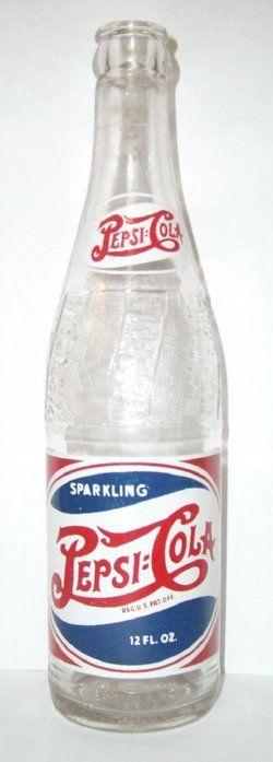 Vintage Pepsi Bottle Logo - Identify Pepsi-Cola Bottles - quick reference and guide