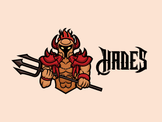 Hades Logo - Hades Mascot Logo | Mascot Logo Captain - ESports • Cartoon