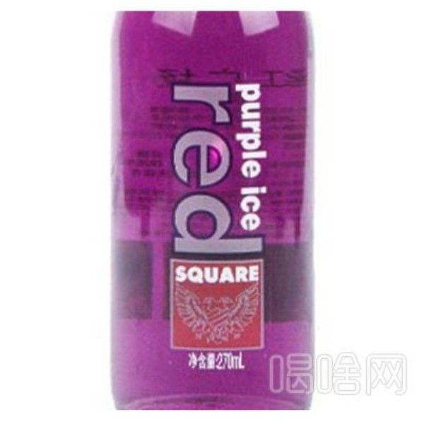 Purple Red Square Logo - Red Square Purple Ice (loganberry) Can