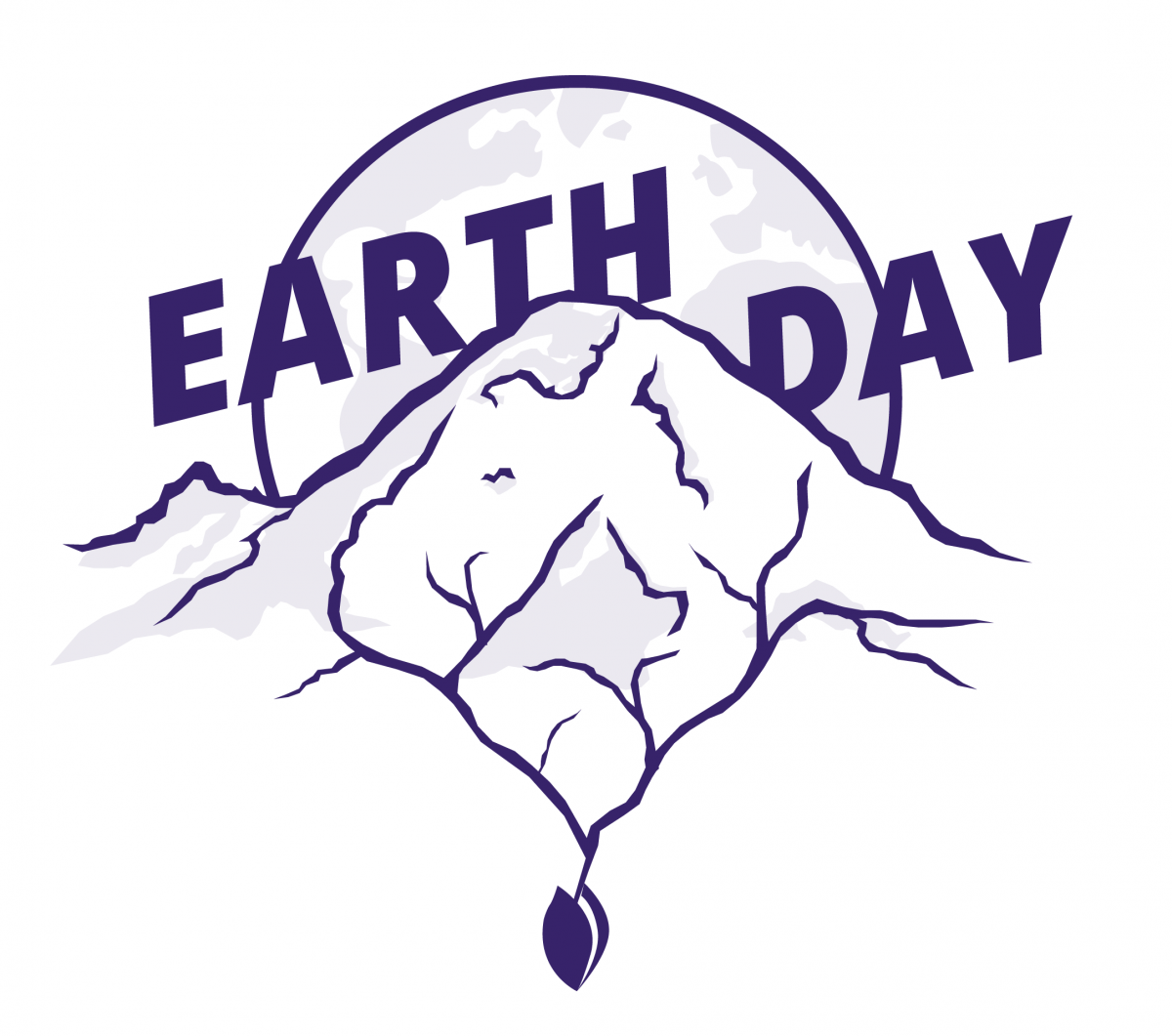 Purple Red Square Logo - Earth Day 2018 | UW Sustainability
