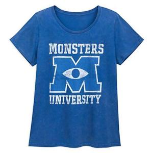 Disney Store Logo - Disney Store Monsters University Logo Womens T Shirt Tee Size S M L ...