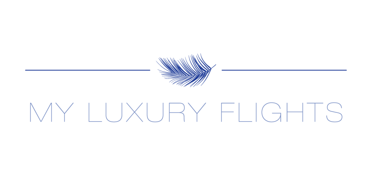 Luxury Airline Logo - My Luxury Flights – Our Partner | Spaghetti in the Family
