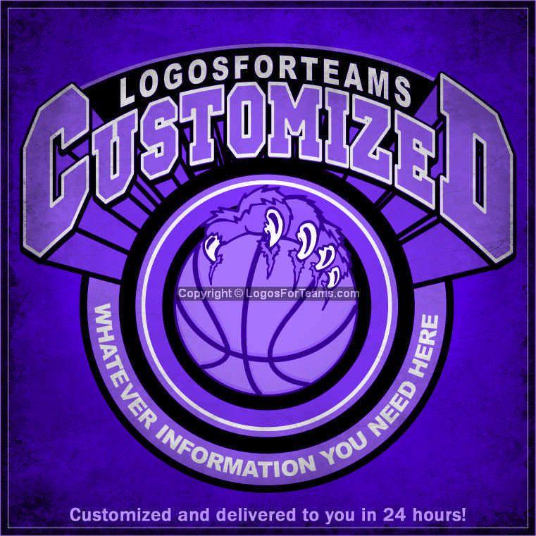 Cougar Basketball Logo - Ready Made Custom Basketball Logo D2