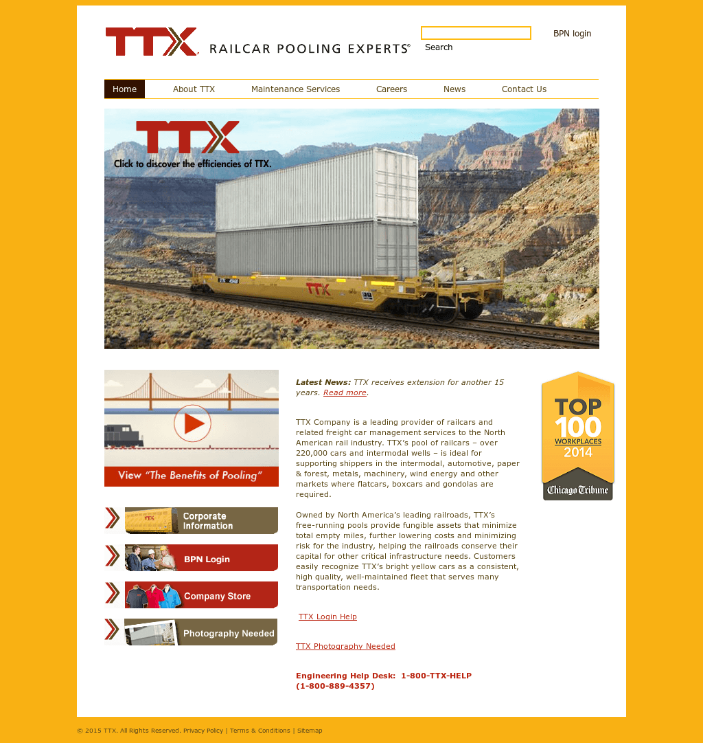 TTX Chicago Logo - TTX Competitors, Revenue and Employees - Owler Company Profile