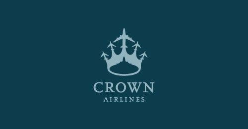 Luxury Airline Logo - 20+ Majestic Examples of Royal Crown Logo Designs For Inspiration