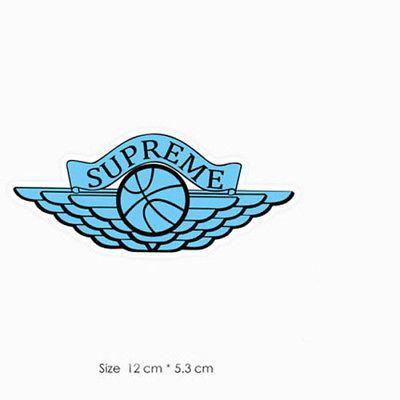 Dope Jordan Logo - Supreme Blue Jordan Vinyl Dope Stickers Decal Skateboard Laptop ...