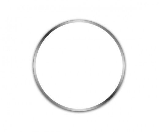 White Circle Logo - Design a Cool WordPress Logo in Photoshop CS5 - TutorialChip