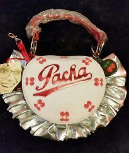 Silver On a Red Hand Logo - New* Womens Pacha hand bag 