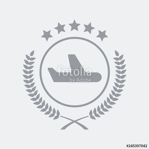 Luxury Airline Logo - Luxury airline symbol icon