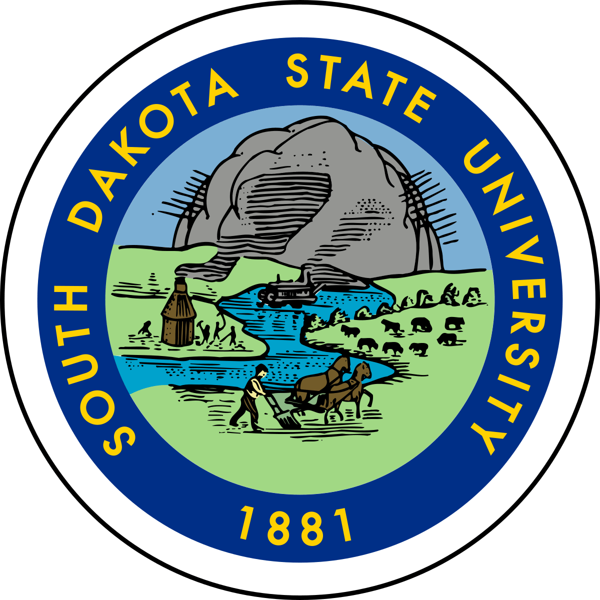 South Dakota State Logo - South Dakota State University