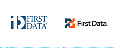New First Data Logo - Brand New: A New Angle on Data