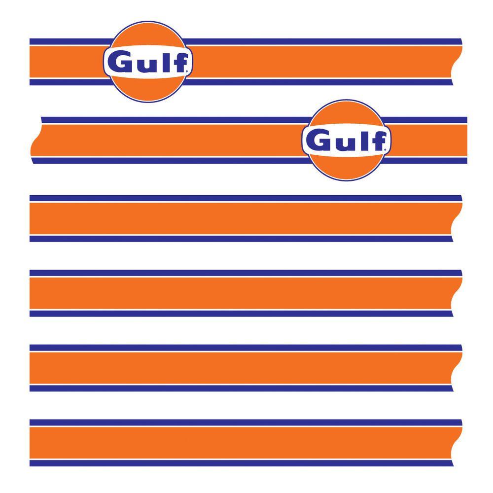Orange Rectangle Logo - LE MANS ORANGE DECAL STRIPES WITH G LOGOS