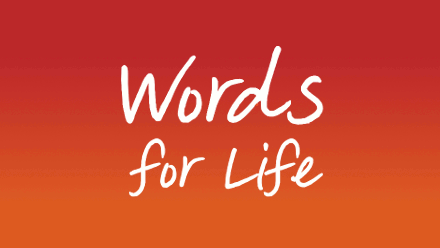 Orange Rectangle Logo - Words for Life - Words for Life Logo Rectangle Orange 440x248