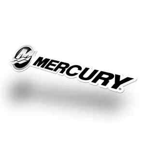 Mercury Boat Logo - Mercury & Truck Vinyl Decal Sizes