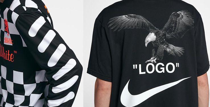 Black and White Nike Football Logo - 90+ Pics: Nike x Off-White 'Football, Mon Amour' 2018 World Cup ...