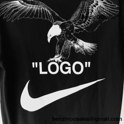 Black and White Nike Football Logo - Replica Off WHite x Nike football collab tshirt (black and white ...