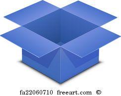 Open Blue Box Company Logo - Free art print of Blue check box. Blue check box and check mark
