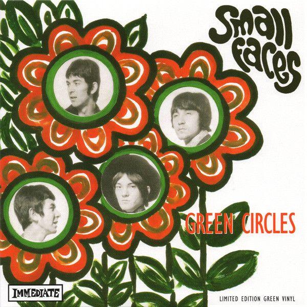 2 Green Circles Logo - Small Faces Circles Vinyl, 45 RPM, Single, Limited