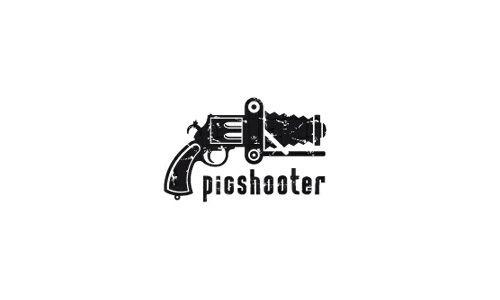 Black and White Airsoft Logo - 30 Hand Picked Black and White Logos | Creativeoverflow