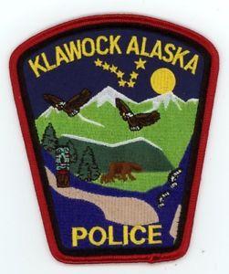 Colorful Alaska Logo - KLAWOCK ALASKA AK POLICE COLORFUL PATCH SHERIFF | eBay