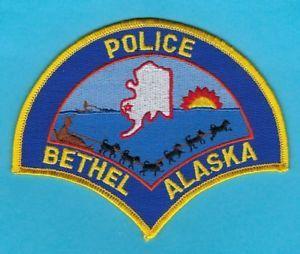 Colorful Alaska Logo - BETHEL POLICE DEPARTMENT PATCH ALASKA VERY NICE ARTWORK & COLORS