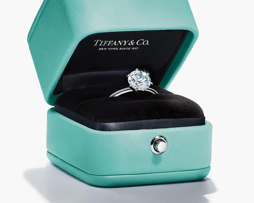 Open Blue Box Company Logo - The Tiffany Guide to Diamonds: Beyond the 4Cs. Tiffany & Co