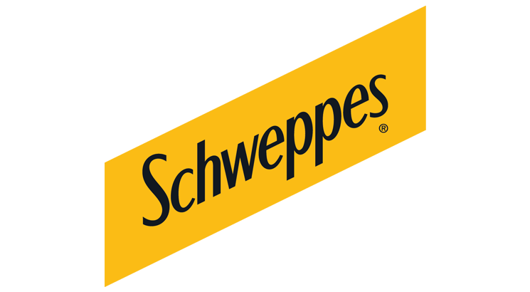 Red with Yellow Banner 1783 Logo - Schweppes - Eat & Drink Festival | London